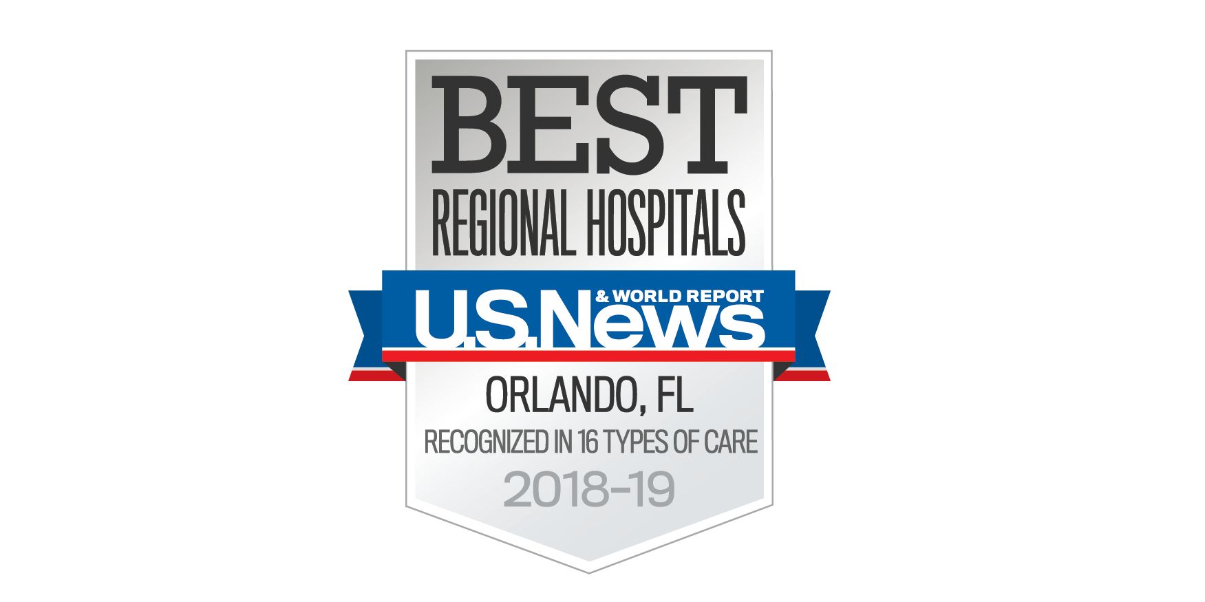 U.S. News and World Report Best Regional Hospitals logo